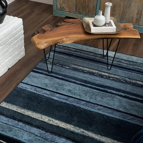 Vista 16 de Tapete impreso estilo arcoíris Mohawk Home colección New Wave, Nylon, Multicolor