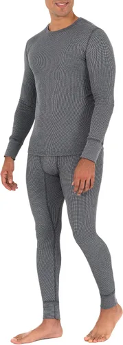 Vista 3 de Fruit of the Loom Conjunto de ropa interior térmica de gofre reciclado para hombre (parte superior e inferior)