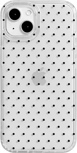 Vista 56 de inewateri Funda compatible con iPhone 11 con bonito diseño estético de lunares a la moda, fundas simples para TPU suave, funda de protección Negro