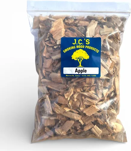 Vista 9 de J.C.'s - Astillas de madera para ahumar, bolsa de 210 pulgadas cúbicas, color arce