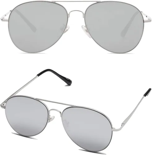 Vista 2 de SOJOS Trendy Aviator Sunglasses for Women and Men