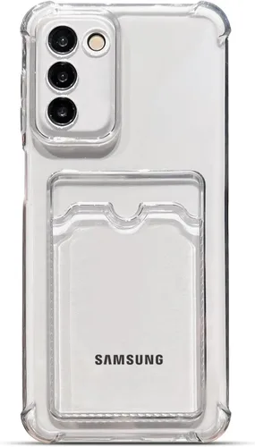 Vista 26 de Tuokiou para Samsung Galaxy A16 Funda, Fundas Protectoras Transparentes con Ranura para Tarjetas, Funda Cartera de TPU Suave Ajuste Delgado
