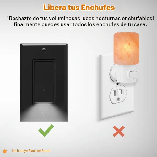Vista 4 de Paquete de 10 interruptores de luz SOZULAMP con luz nocturna LED de 15 amperios, 120/277 voltios, interruptor de pared de un solo polo, sensor