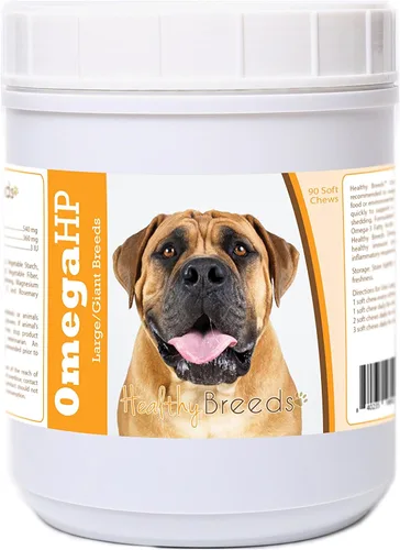 Vista 127 de Healthy Breeds Affenpinscher Omega HP - Masticables suaves para piel y pelaje, 60
