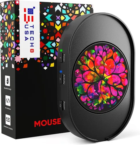 Vista 9 de TECH8 USA Dispositivo Desplazante de Mouse, Desplazador de Mouse Indetectable para Laptops, PC, Sin Software, Movimiento Aleatorio, Patentado