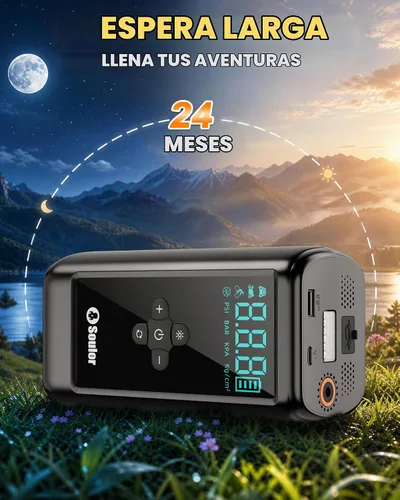 Vista 6 de 7000A Jump Starter with Air Compressor Car Jumper Starter Portable 7000A with Eva Bag