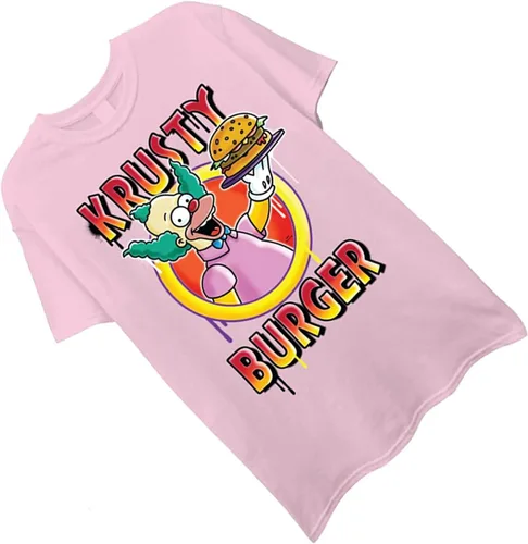 Vista 3 de The Simpsons Camiseta clásica de Bart Simpson Homer, Bart, Lisa para hombre