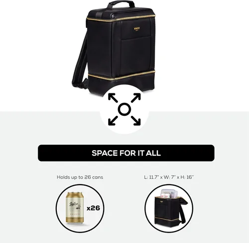 Vista 7 de Igloo Premium Soft Sided Coolers Luxe & South Coast Series Insulated Cooler Bags