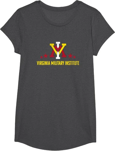 Vista 20 de Virginia Military Institute VMI Keydets Logo Camiseta, Negro