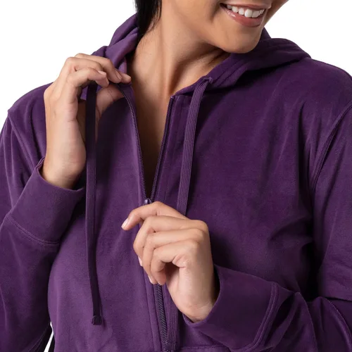 Vista 3 de Wright's womens Velour Tracksuit 2 Piece Zip Up Hoodie and Jogger