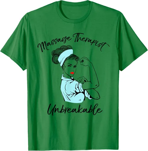 Vista 3 de Camiseta de masaje irrompible para terapeuta de masaje, Blanco, S