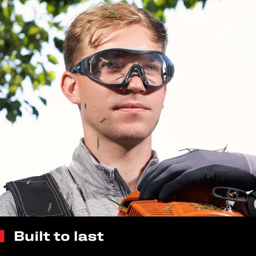 Vista 7 de NoCry Gafas de seguridad antivaho para hombres con revestimiento antiarañazos de alta calidad, gafas de trabajo perfectas con diadema ajustable