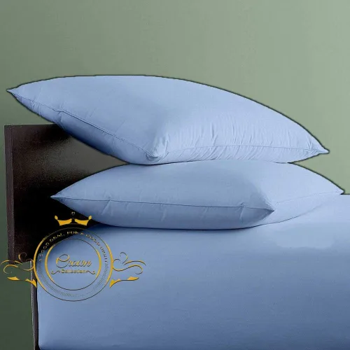 Vista 73 de Crown Collection Juego de 2 fundas de almohada estándar de 20 x 26 pulgadas, hipoalergénicas de 600 hilos, 100% algodón egipcio, fundas de almohada