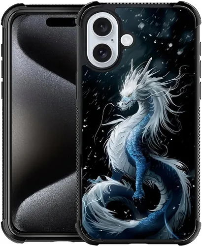 Vista 78 de CARLOCA Funda compatible con iPhone 15, increíble patrón de luz espacial nebulosa para niñas y niños, ultra protección, a prueba de golpes