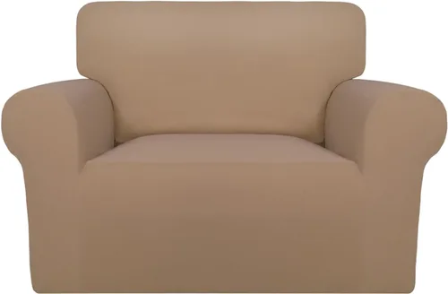 Vista 84 de PureFit Funda súper elástica para sofá reclinable con bolsillo, funda de sofá suave y antideslizante de elastano, lavable, protector de muebles