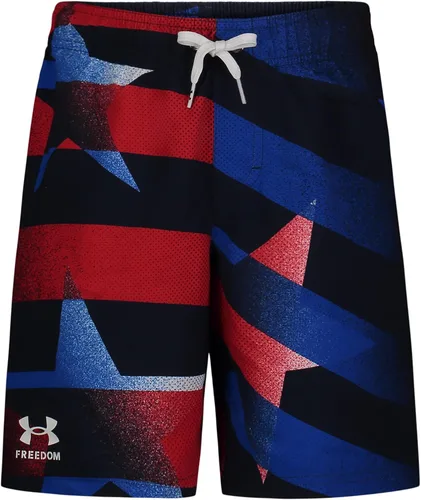 Vista 19 de Under Armour Boys' Volley Swim Trunks with UPF 50+ Sun Protection Velocidad de la Academia