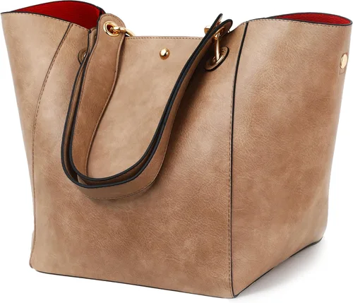 Vista 17 de sqlp Bolso de mano grande de trabajo para mujer, bolsos de diseñador grandes