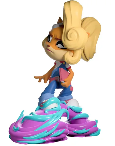 Vista 7 de Youtooz Crash Bandicoot Coco - Figura de vinilo de 4.8 pulgadas, figura coleccionable de vinilo de Coco de Crash Bandicoot Collection