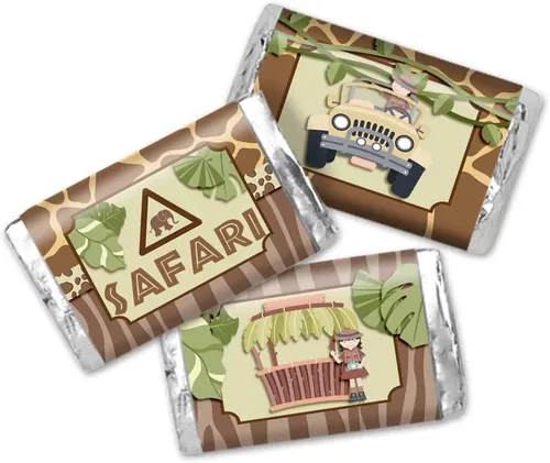 Vista 9 de AmandaCreation - Mini calcomanías de barra de caramelo de chocolate con temática de pepinillos con temática de eneldo y eneldo para niños, 45