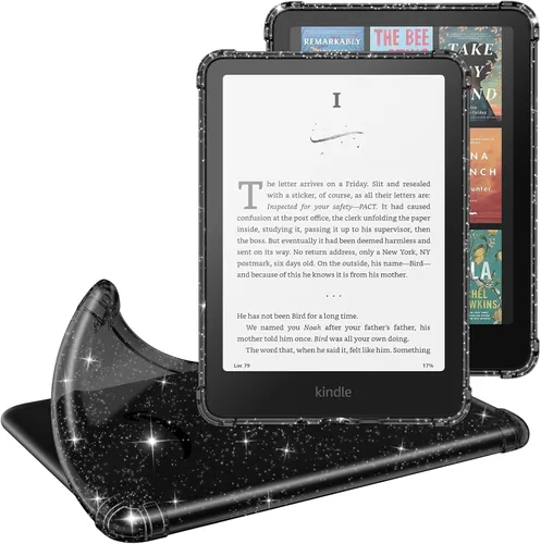 Vista 10 de MoKo Funda para Kindle Paperwhite de 7 pulgadas (12ª generación-2024) y Kindle Colorsoft Signature Edition 2024 ultra fina, transparente, flexible