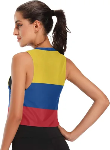 Vista 4 de Camiseta corta sin mangas para mujer, camiseta sin mangas