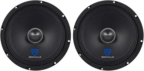 Vista 25 de Rockville RXM64 6.5 "150w 4 ohmios controlador de bajos medios altavoz de audio para coche de rango medio