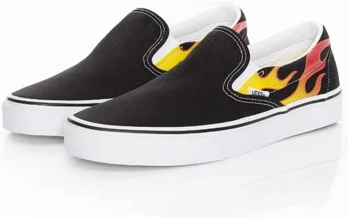 Vista 2 de Vans U Clasic Slip ON Black Flame VN0A38F7 PHN - Tallas para hombre de EE. UU