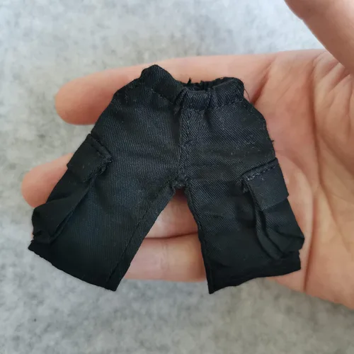 Vista 8 de Ropa de figura a escala 1/12, ropa masculina, camiseta, pantalones, pantalones, ropa para figura de acción masculina de 6 pulgadas, muñeca corporal