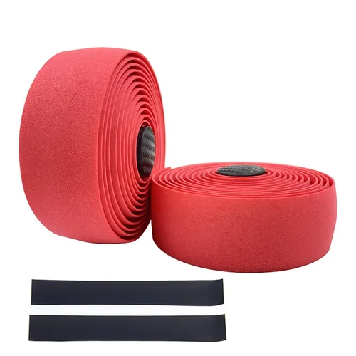 Vista 10 de Cinta de manillar para bicicleta de carretera, cinta de barra de bicicleta de espuma EVA súper suave, agarre de bobinado de absorción de golpes