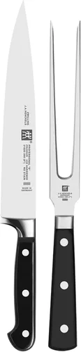 Vista 6 de ZWILLING Pro Cuchillo de chef de 10 pulgadas Negro/ acero inoxidable