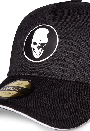 Vista 3 de Death Note Gorra De Béisbol Logotipo De Arte Gráfico Oficial Negro El Snapback