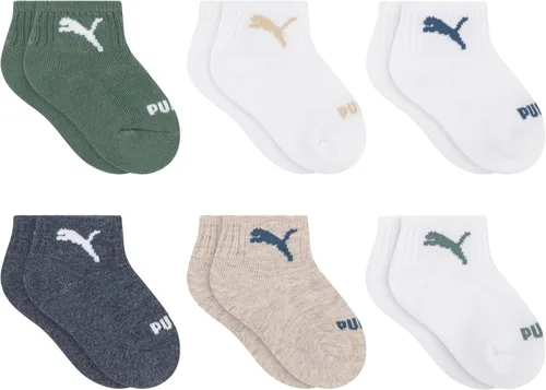 Vista 26 de PUMA Calcetines tobilleros para bebés (6 unidades)