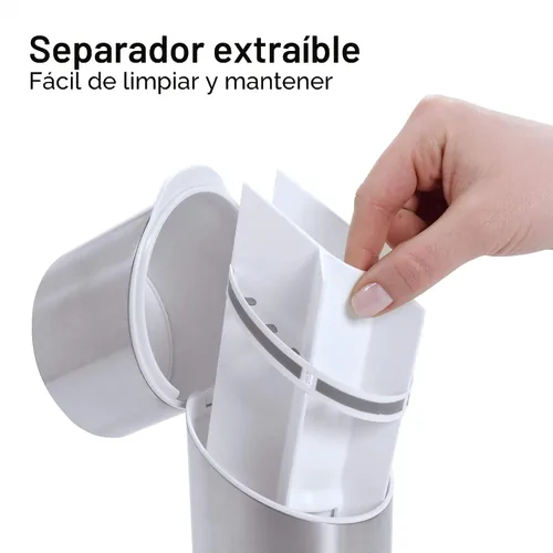 Vista 3 de OXO Good Grips - Organizador de cepillos de dientes de acero inoxidable, organizador y almacenamiento de baño, soporte para cepillos de dientes