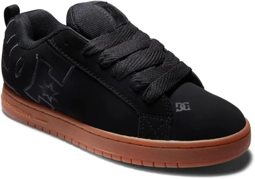 Vista 14 de DC Shoes Court Graffik - Tenis de skate para hombre Negro