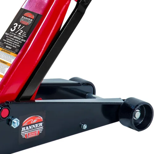 Vista 4 de Blackhawk b6350 Negro/rojo servicio rápido Lift Jack, 3.5 toneladas de capacidad