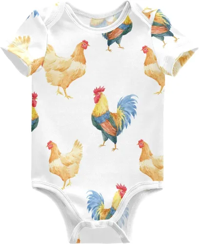 Vista 12 de vvfelixl Body para bebé niña Llama Alpaca Cactus Manga Corta Algodón Ropa de Bebé Para Niñas 0-24 Meses Negro Multi10