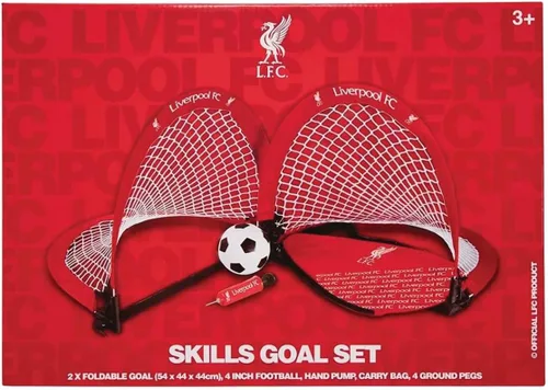 Vista 2 de Liverpool FC Kids Skill Goal Set - Rojo