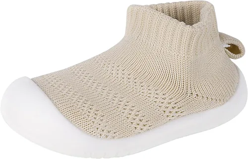 Vista 121 de Zapatos de bebé Pantuflas para niños pequeños, calcetines para niños y niñas, suela antideslizante