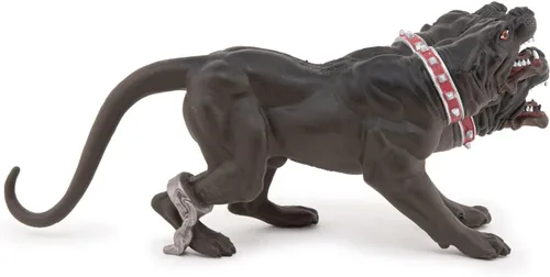 Vista 7 de Papo - Figura realista de Cerberus - A partir de 3 años - Colección Fantasía y Medieval - Juego creativo de criatura legendaria - Juguete de idea