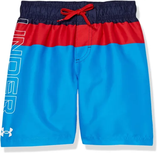 Vista 8 de Under Armour Boys' Volley Swim Trunks with UPF 50+ Sun Protection Velocidad de la Academia