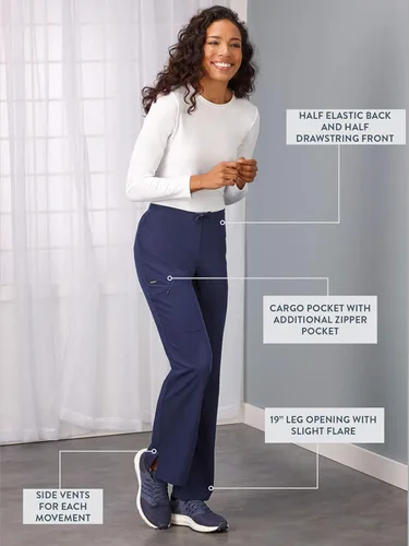 Vista 44 de Jockey 2249 - Pantalones médicos ajustados para mujer