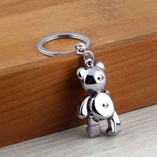 Vista 3 de Katenpid - Llavero con diseño de oso de peluche extraíble
