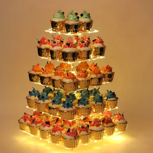 Vista 14 de YestBuy - Soporte para cupcakes (3/4/5)