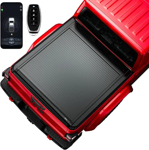 Vista 21 de ONINE Pull-Lock-Go Funda retráctil rígida para tonel, ajuste personalizado 2015-2026 Chevy Colorado/GMC Canyon, cama de camión de 5 pies (156.7 cm)