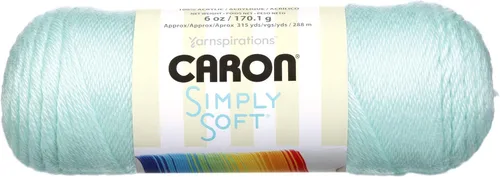 Vista 7 de Caron Simply Soft Party Lana de 3 Onzas, Rojo vivo brillante