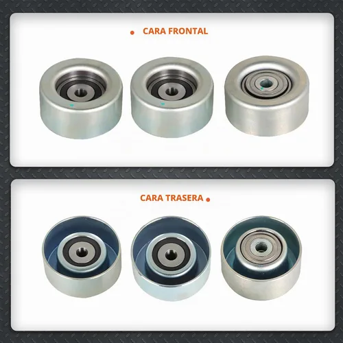Vista 6 de labwork Juego de poleas tensoras de repuesto para Toyota 4Runner Tacoma Tundra Hilux 4.0L V6 1GRFE 2003-15