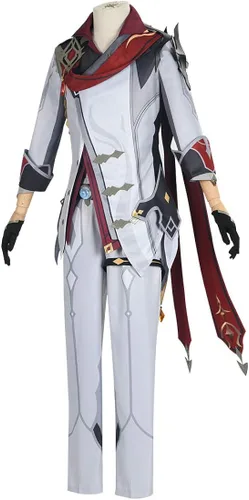 Vista 2 de Disfraz de cosplay Genshin Impact Tartaglia Cosplay disfraz Halloween Trajes