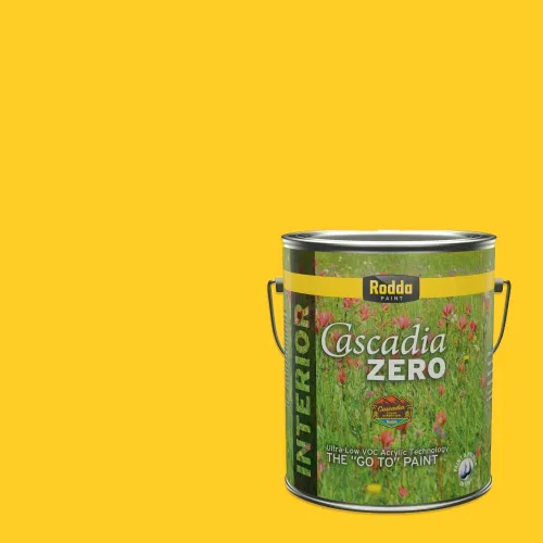 Vista 4 de Rodda Paint CASCADIA ZERO - Pintura e imprimación semibrillante para interiores en uno, cuarto de galón, madera de haya beechwood