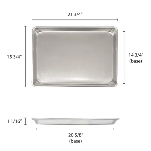 Vista 2 de Thunder Group ALSP1622 - Bandeja de dos tercios tamaño 16" X 22