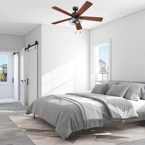Vista 9 de Prominence Home - Ventilador de techo Marshall 51457-01, 52, negro mate